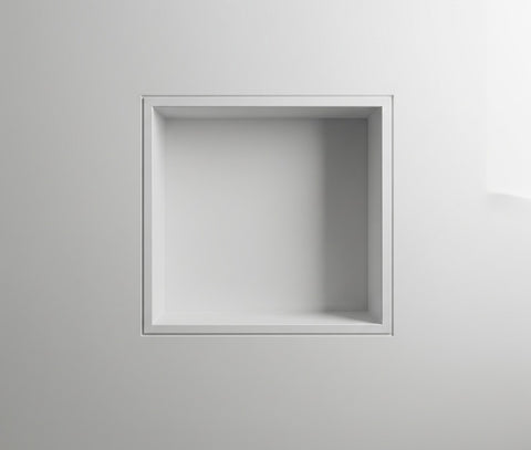 Corian® Duschnische - rechteckig oder quadratisch in zwei Farben