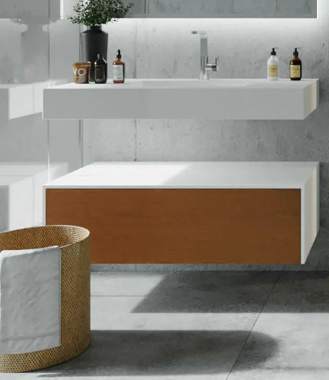 Corian® Sideboard WoodOne by Henneke – Tiefe 330mm oder 500mm