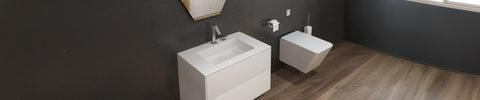 PureOne+ - Weißes Corian® zweireihig