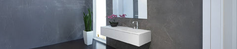 PureOne - Weißes Corian® einreihig