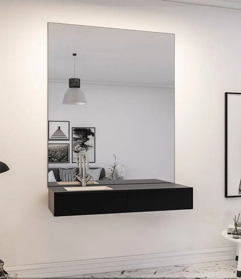Corian® Waschtisch CoCo by Henneke mit Unterschrank und Becken links