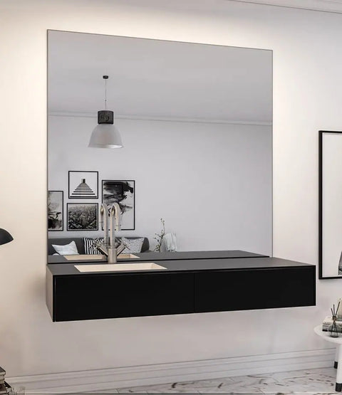 Corian® Waschtisch CoCo by Henneke mit Unterschrank und Becken links