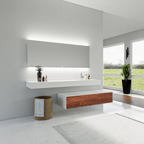 Corian® Sideboard WoodOne by Henneke – Tiefe 330mm oder 500mm