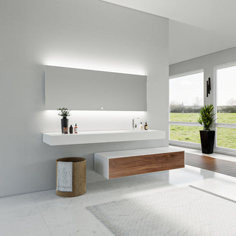 Corian® Sideboard WoodOne by Henneke – Tiefe 330mm oder 500mm