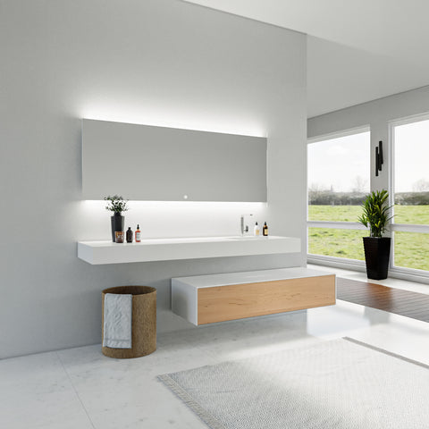 Corian® Sideboard WoodOne by Henneke – Tiefe 330mm oder 500mm