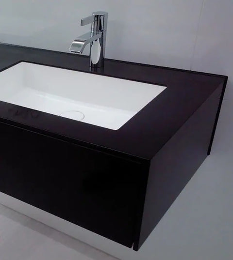 Double vasque Corian® CoCo by Henneke
