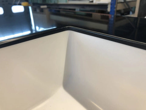 Corian® Waschtisch CoCo by Henneke mit Unterschrank und Becken links