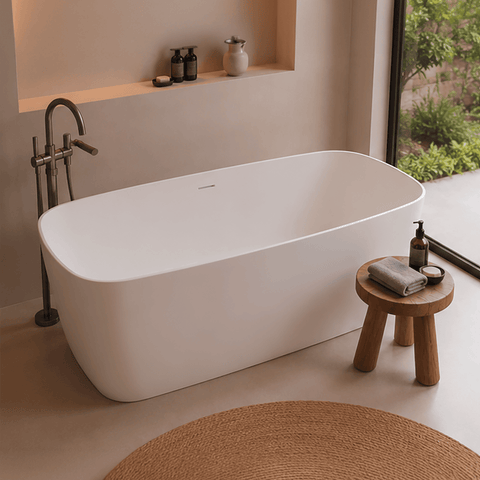 KABU Freistehende Corian® Design Badewanne