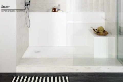 Corian® Duschwanne Smart Breite 800/900mm