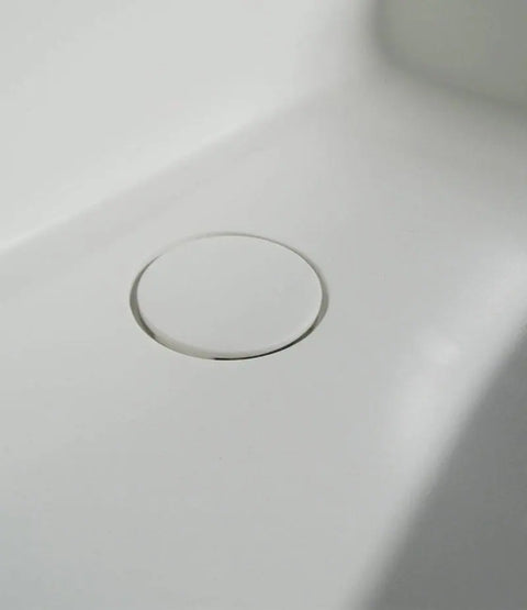 Corian® Waschtisch mit Becken Pure eckig links/mitte/rechts